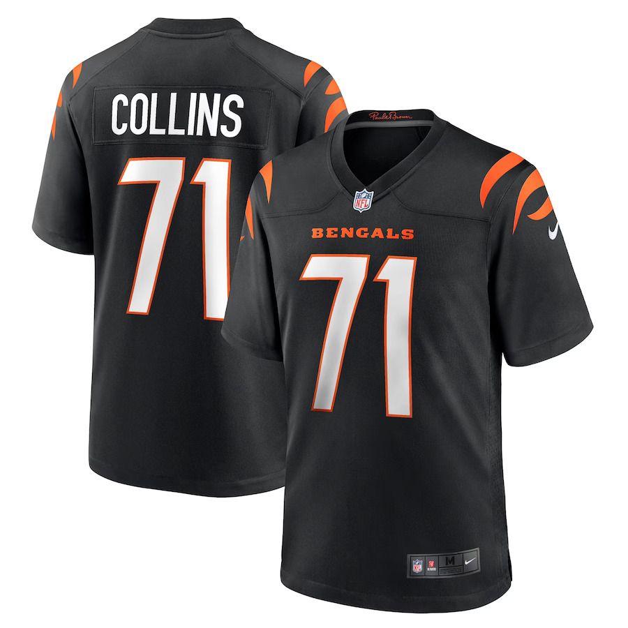 Men Cincinnati Bengals 71 La el Collins Nike Black Game NFL Jersey